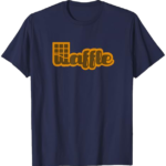 Camiseta dark Blue Waffle