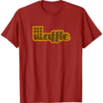 Camiseta dark rojo 2 Waffle