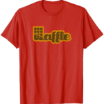 Camiseta dark rojo Waffle