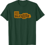 Camiseta dark verde Waffle